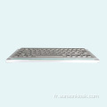 Clavier et pavé tactile en métal robuste